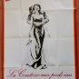The Barefoot Contessa, Ava Gardner, Humphrey Bogart, French Cinema Poster RR 1970s