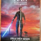Jedi Survivor, Advertising Poster 33x23