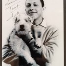 Tintin Jean-Pierre Talbot, Signed Autograph Photo