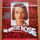 The White Rose, Lena Stolze, Cinema Poster 1982