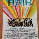 Hair, Milos Forman, John Savage, Original Movie Poster 1980s