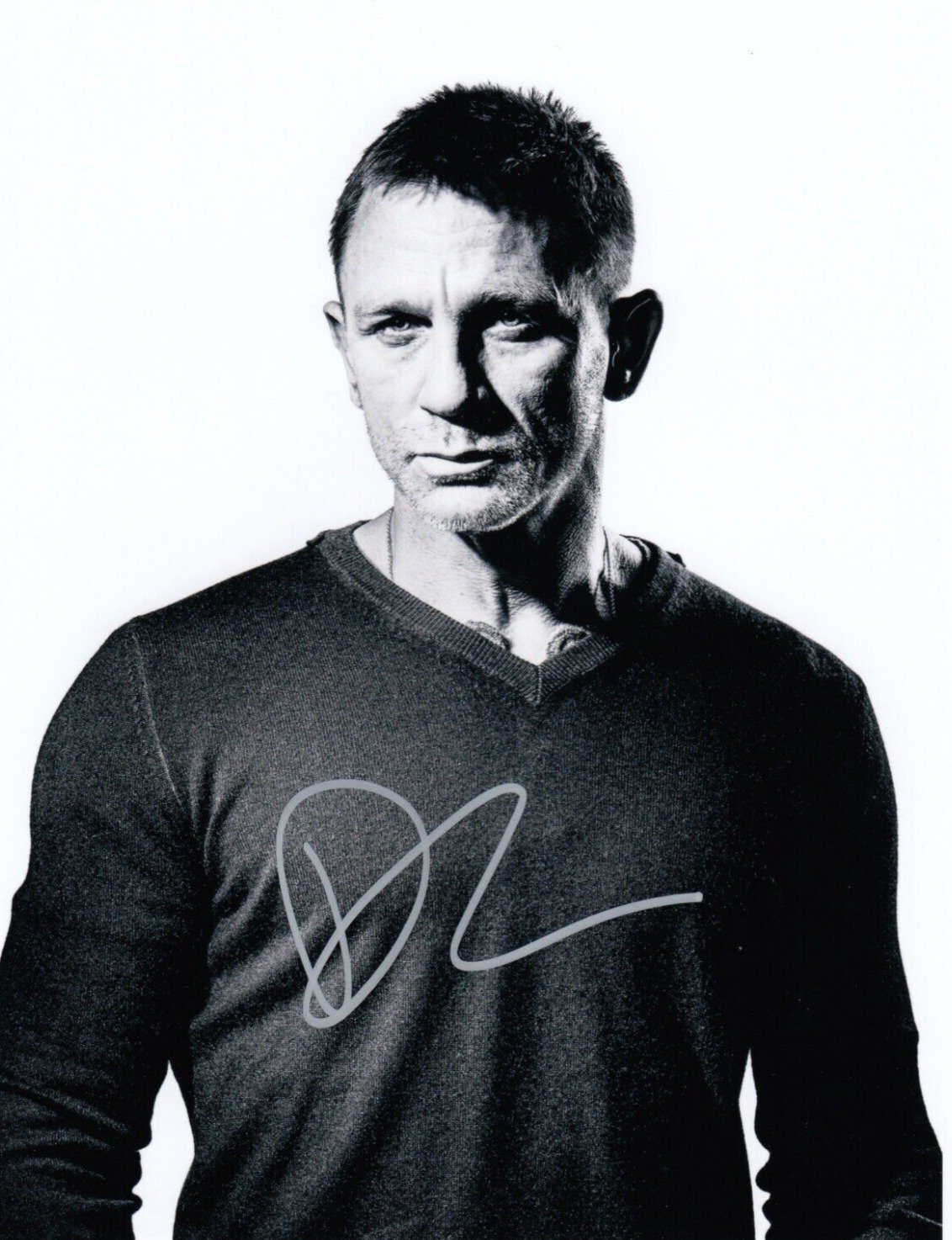 Daniel Craig, James Bond, Signed Autograph Photo