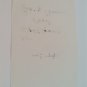 George Burns, Actor, Comedian, Signed Autographed index card 6x4