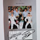 David Coulthard and Mika Häkkinen, Signed Autographed 8x6 Photo