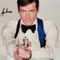 Roger Moore, James Bond 007, Signed Autographed 10x8 Photo