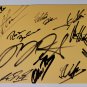 Formula 1 driver 9x Multi Signed Autographed 6x4 card