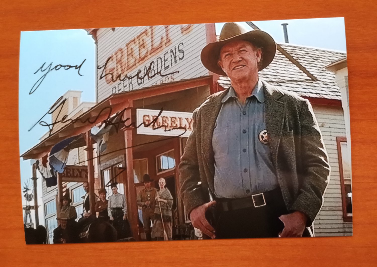 Gene Hackman, Unforgiven, Signed Autographed 6x4 Photo