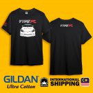 Honda Integra DC5 Type R Graphic JDM Car Gildan Ultra Black Heavy Cotton T-shirt Size S-3XL