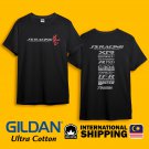 Js Racing Gildan Ultra Black Heavy Cotton T-shirt Size S-3XL