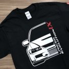 Lancer Evolution IX Car JDM Black Heavy Cotton Size S-3XL T-shirt