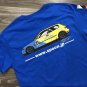 Top Civic EG6 Spun Sports JDM Royal Blue Heavy Cotton Size  S-3XL T-shirt
