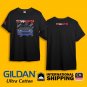 Civic EF9 SiR Black Hood Racing Car Black Heavy Cotton Size S-3XL T-shirt