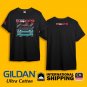 Civic EF9 SiR Black Hood Racing Car Black Heavy Cotton Size S-3XL T-shirt