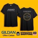 Rays TE37 Wheels Tyre Rim Racing JDM Car Black Heavy Cotton Size S-3XL T-shirt