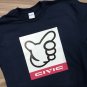 No Good Racing Big Logo Osaka Kanjo JDM Black Heavy Cotton Size S-3XL T-shirt