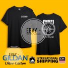 En Kei RPF1 Racing Wheels Tyre Rim Black Heavy Cotton S-3XL T-shirt