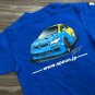 Civic FD2R Spun Sports JDM Royal Blue Heavy Cotton Size S-3XL T-shirt
