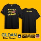 Civic EG6 Yellow Type R Spun Sport Car Black Heavy Cotton Size S-3XL T-shirt