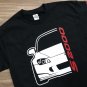 S2000 Motorsport JDM Car Front View Black Heavy Size S-3XL Cotton T-shirt
