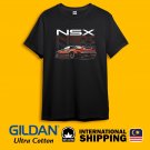 NSX 1990 JDM Car Cool Graphic Design Black Heavy Cotton Size S-3XL T-shirt