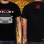 Prelude 5 Generation JDM Car Black Heavy Cotton Size S-3XL T-shirt Model 1