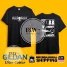 Osaka Kanjo Weapon Warrior JDM Racing Wheels Drag Black Heavy Cotton T-shirt