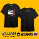 HR-V 2022 SUV Car Cool Graphic Black Heavy Cotton Size S-3XL T-shirt