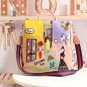 Korean Style Fashion Stitching Embroidery Creative Travel Bag