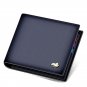 Cowhide multi-card horizontal men's wallet