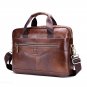 Captain Cow Leather Briefcase