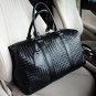 American Style Neutral Travel Bag Business Solid Color Single Shoulder Hand-woven Bag