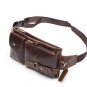 Leather Men's Waist Layer Leather Retro Men's Shoulder Crossbody Bag