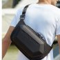 Men's Messenger Shoulder Waist Bag Trend Fashion Design Sling Bag Large Capacity