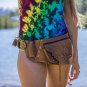Lace-up Belt Rivet Satchel Medieval Steampunk Dress Up