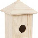 Birdhouse Creative Wooden Hanging Bird House for Small Bird DIY Birdcage Making or Decoration