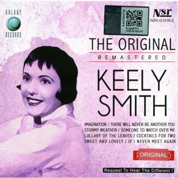 Keely Smith The Original Remastered CD 25 Greatest Hits Malaysia ...