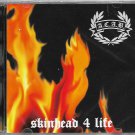 A.C.A.B. Skinhead 4 Life CD Reissue EP Album Punk Oi Skinhead Music Mint ACAB A.C.A.B. Skinhead 4 Life CD Reissue EP Album Punk Oi Skinhead Music Mint ACAB