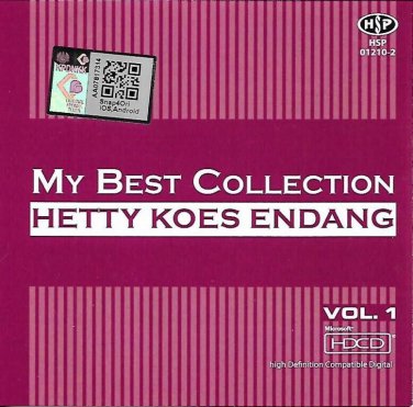 Hetty Koes Endang My Best Collection Vol.1 CD HDCD Mastering Lyric Indonesia Pop