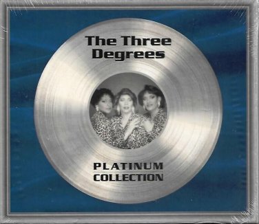 The Three Degrees Platinum Collection HDCD Remastered CD + Booklet Lyrics Mint