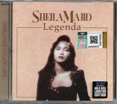 Sheila Majid Legenda Gold Disc 24 Bit Digitally Remastered CD Malaysia Jazz