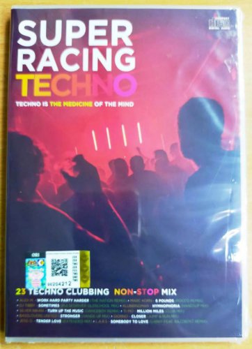 Super Racing Techno 23 Techno Clubbing Non-Stop Mix CD Alan Walker Italobrothers