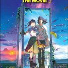 Suzume no Tojimari The Movie Japanese Cartoon Anime DVD Region All Free Ship