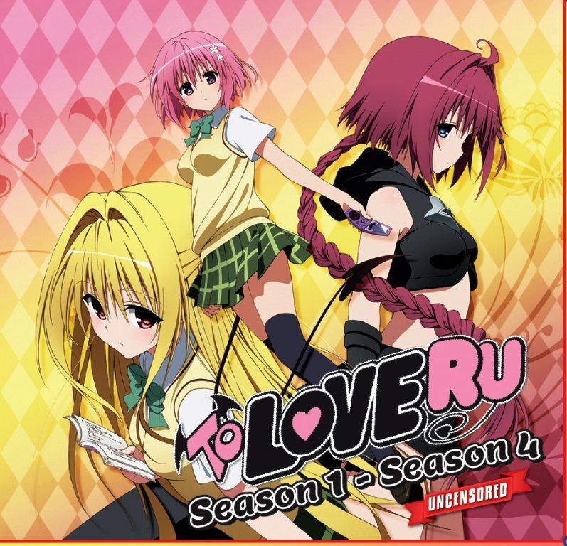 To Love Ru Season 1-4 Japanese Anime DVD English Dubbed Region All Free - All To Love Ru Seasons In Order