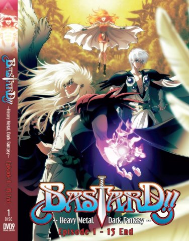 Bastard Heavy Metal Dark Fantasy Season 2 Japanese Anime DVD English Dub Reg 0