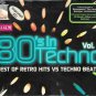 80's In Techno Vol.2 2CD Best of Retro Hits vs Techno Beats Bananarama DJ Lhasa