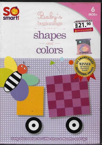 So Smart Baby Beginnings DVD Shapes & Colors Region All 6 Months And Up