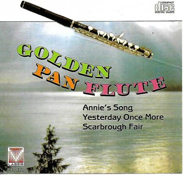 Golden Pan Flute CD Instrumental Music 20 English Evergreen Melody Annie's Song