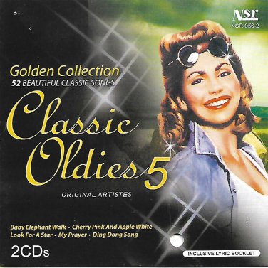 52 Golden Collection Classic Oldies Vol.5 CD Henry Mancini Barry Miles Paul Anka