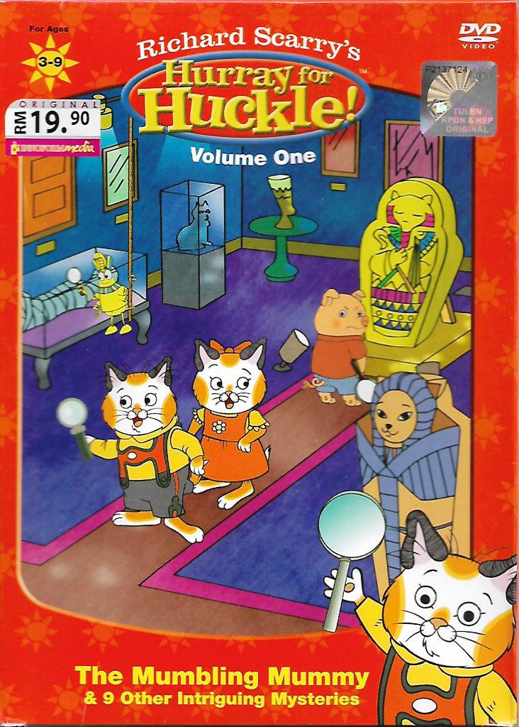 Busytown Mysteries Hurray For Huckle Vol.1 DVD Malaysia