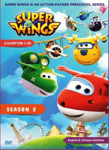 Super Wings Season 2 Chapter 1-26End DVD Korean Animated TV Series English Dub